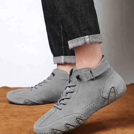 Men's Italian Light Weight Platform Fashion Sued Leather Sneakers Boots for Men| Sports, Casual Shoes for Mens