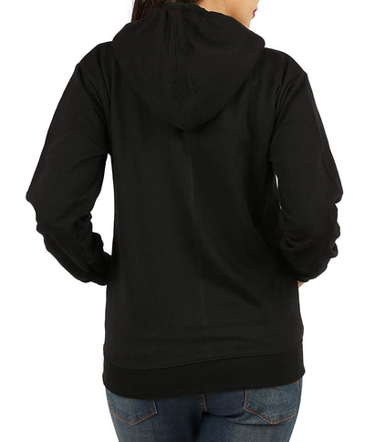 Women Cotton Solid Hoodie Jackets