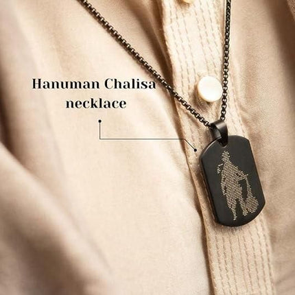 Hanuman Chalisa Pendant With Chain