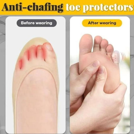 Silicone Anti-Friction Toe Protector (Pack Of 2)