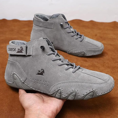 Men's Italian Light Weight Platform Fashion Sued Leather Sneakers Boots for Men| Sports, Casual Shoes for Mens