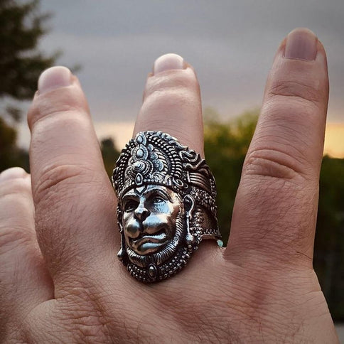 Charming Hanuman Ring For Men