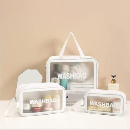 Waterproof Toiletry Travel Bags (Combo of 3)